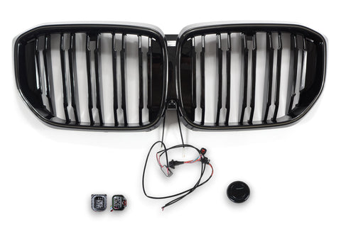 LED Grille BMW X5 G05 LCI (2023-2026) - GCP LED Gloss Black