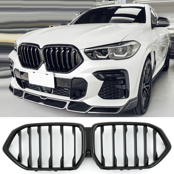 Grelha BMW X6 G06 (2018-2026) - GCP Preto Brilhante