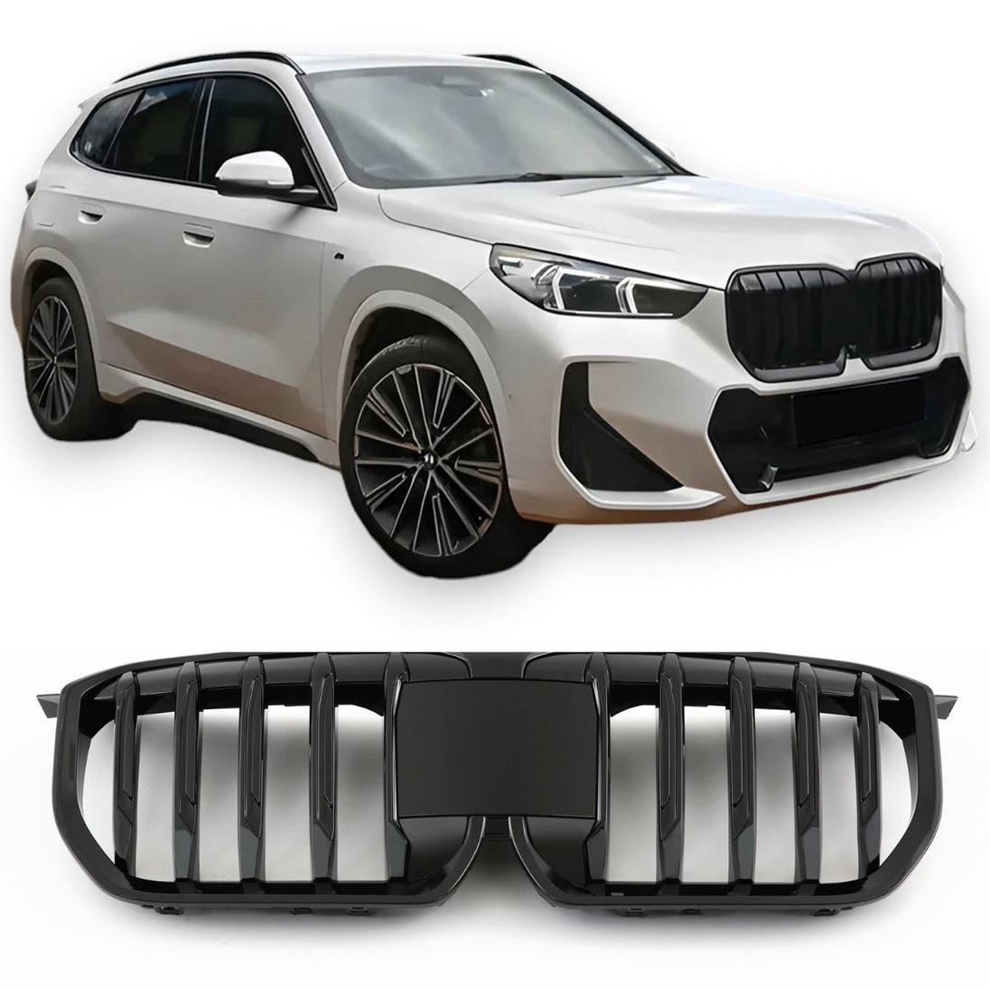 Grille BMW X1 U11 (2022-2026) – Gloss Black