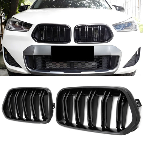 Grille BMW X2 F39 (2018-2023) - GCP Double Bar