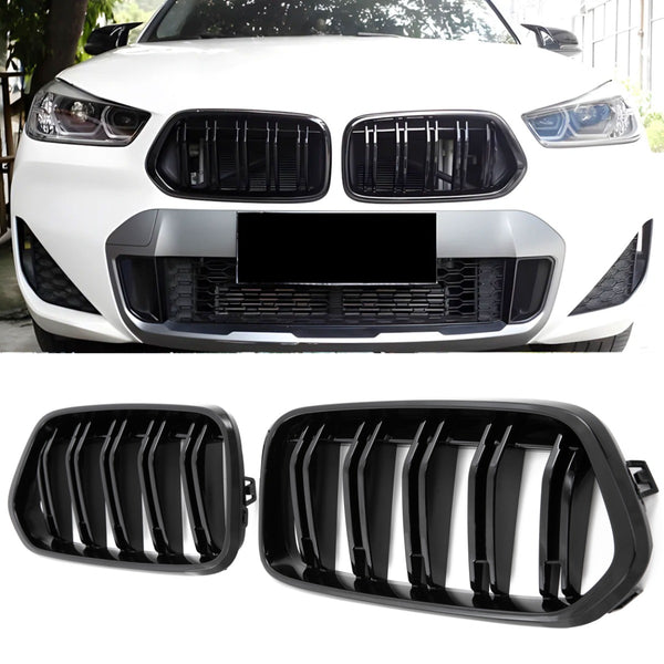 Kühlergrill BMW X2 F39 (2018-2023) - GCP Double Bar