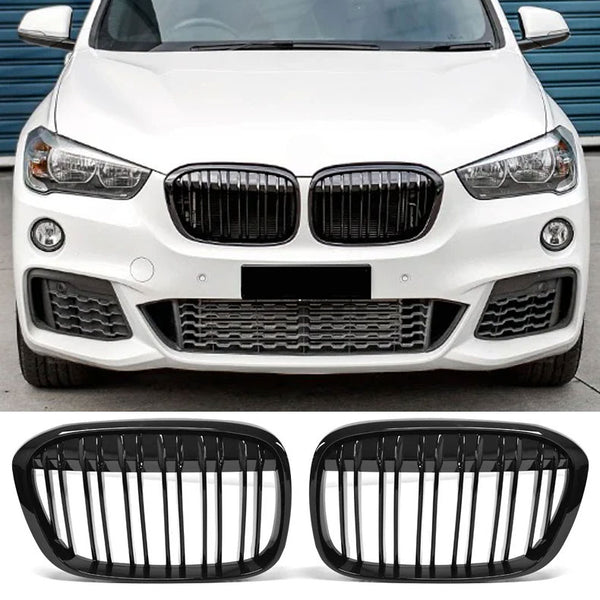 Grille BMW X1 F48 (2015-2019) - GCP Gloss Black