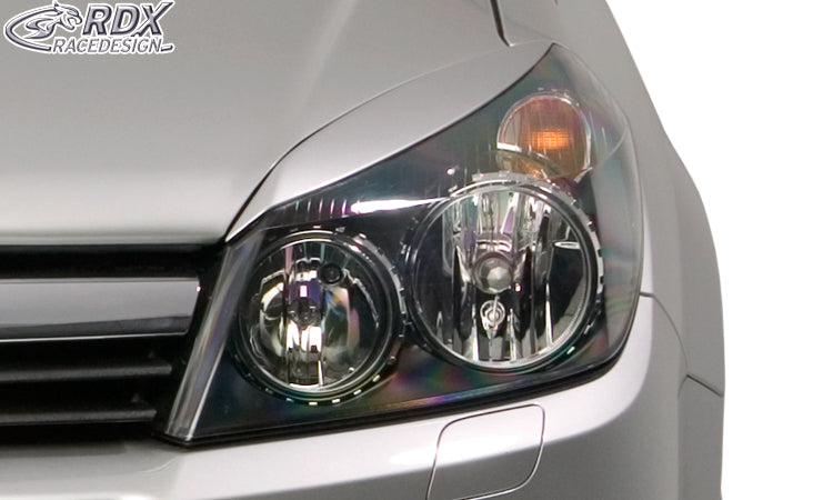 RDX headlight covers for the Opel / Vauxhall Astra H and Astra H GTC, also for cars with cornering lights – image 2 of 2
