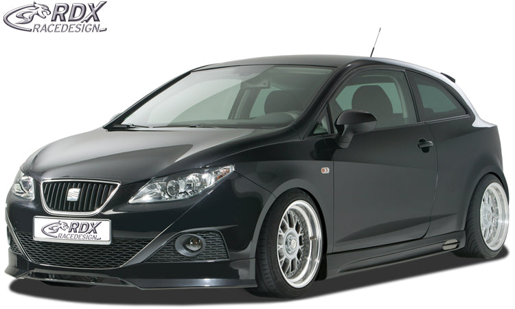 RDX front spoiler for the SEAT Ibiza 6J, 6J SC and 6J ST (up to 03/2012, not FR, Cupra or Bocanegra) – image 2 of 3