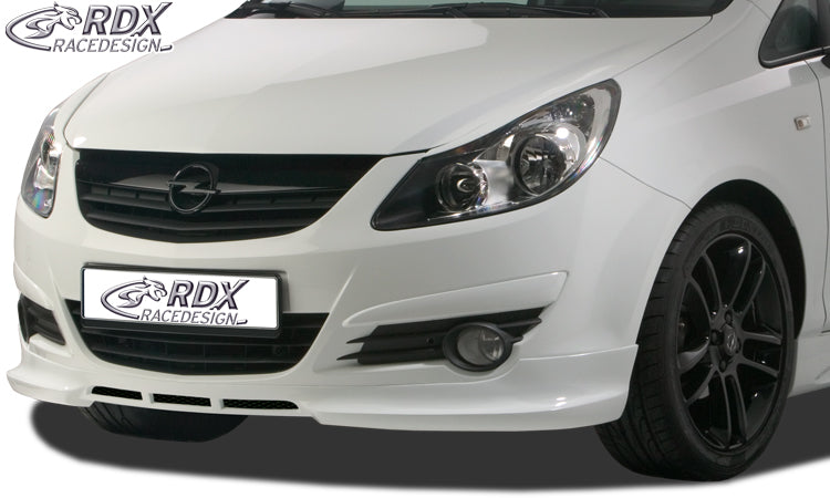 RDX front spoiler for the Opel Corsa D (up to 2011, not OPC) – image 4 of 4