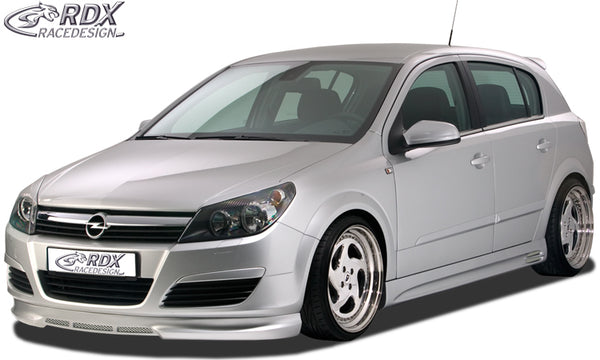 Front Spoiler for OPEL Astra H 4/5-doors - RDX