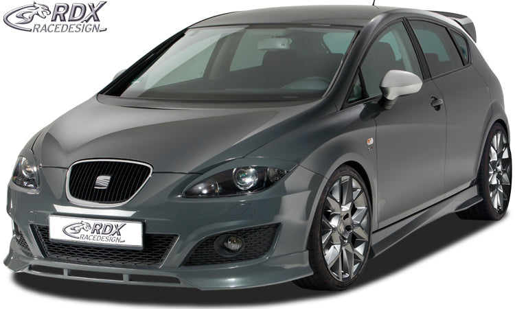 RDX front spoiler for the SEAT Leon 1P (2009+, not FR or Cupra) – image 1 of 4