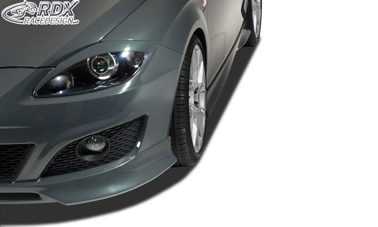 RDX front spoiler for the SEAT Leon 1P (2009+, not FR or Cupra) – image 2 of 4