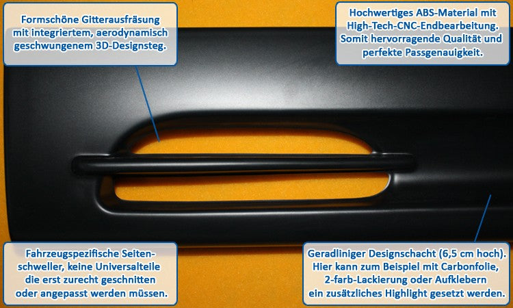 RDX GT-Race side skirts for the Peugeot 206 and 206 CC – image 3 of 3