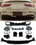 Rear Diffuser + Exhaust Tips Mercedes CLA W118 / C118 AMG Line (2019+)