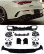 Rear Diffuser + Exhaust Tips Mercedes CLA W118 / C118 AMG Line (2019-2023)