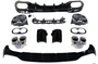 Rear Diffuser + Exhaust Tips Mercedes CLA W118 / C118 AMG Line (2019-2023) – view 2