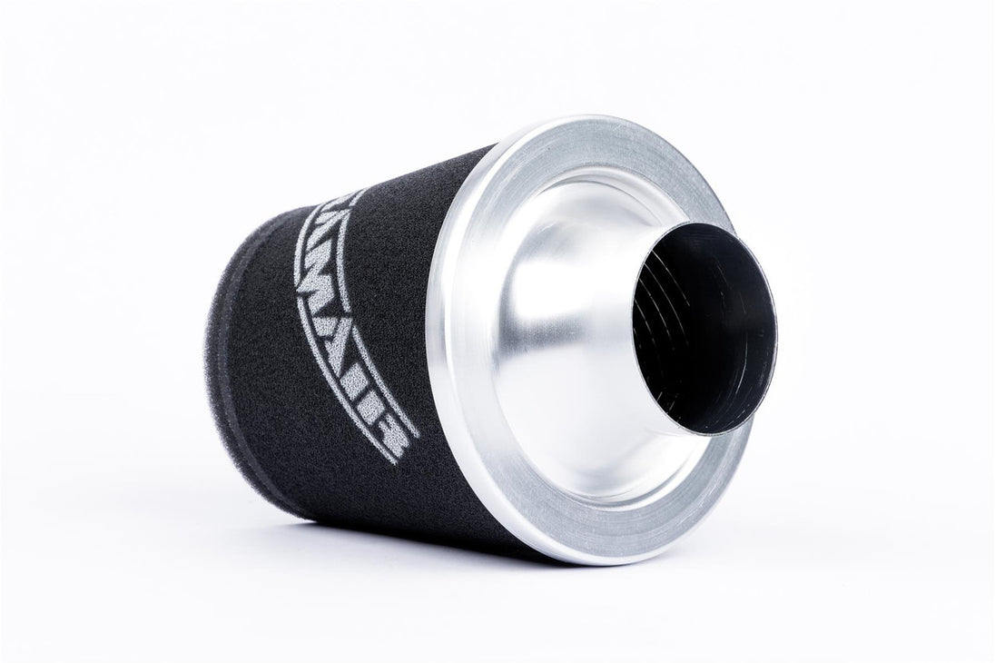 Cone Air Filter 70 mm Neck, Silver, Universal – JS-105-SL