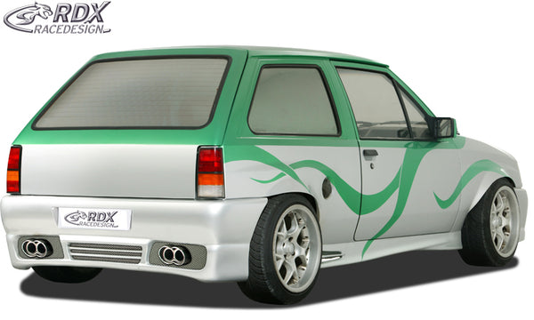 Sideskirts for OPEL / VAUXHALL Corsa A "GT4" (low version) - RDX