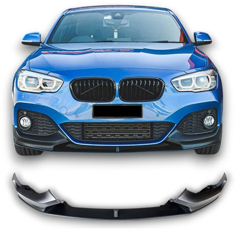 Front Splitter BMW 1 Series F20 / F21 M Sport LCI (2015-2019) - GCP Gloss Black