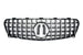 Grille Mercedes GLA X156 Facelift (2017-2020) – Black / Chrome – view 2