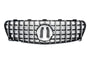 Grille Mercedes GLA X156 Facelift (2017-2020) – Black / Chrome – view 2