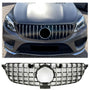 Grille Mercedes GLE W166 Facelift (2015-2019) – Black / Chrome