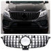 Grille Mercedes GLE W166 Facelift (2015-2019) – Gloss Black