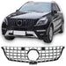 Grille Mercedes M-Class W166 (2012-2015) – Black / Chrome