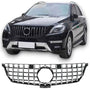 Grille Mercedes M-Class W166 (2012-2015) – Black / Chrome
