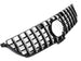 Grille Mercedes M-Class W166 (2012-2015) – Black / Chrome – view 2