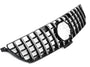 Grille Mercedes M-Class W166 (2012-2015) – Black / Chrome – view 2