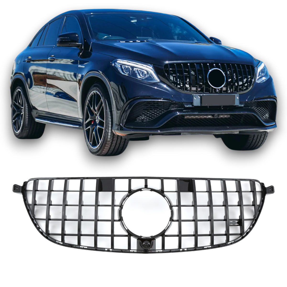 Grille Mercedes GLE W166 / C292 GLE 63 AMG (2015-2019)