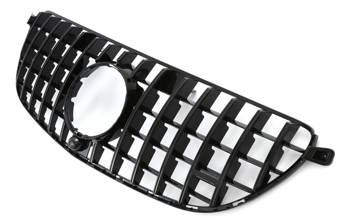 Grille Mercedes GLE W166 / C292 GLE 63 AMG (2015-2019) – Gloss Black – view 3