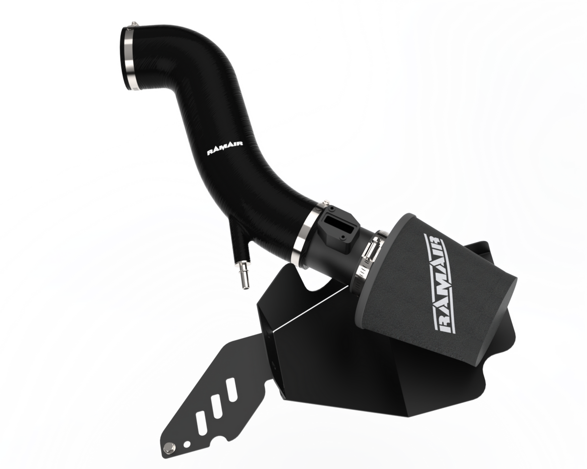 Foam Intake Kit Ford Fiesta MK7 ST180 1.6T, with Black Intake Hose – Ramair BUNDLE-JSK-180-RIP-BK