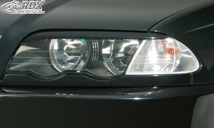 RDX headlight covers for the BMW 3 Series E46 Sedan and Touring (up to 2002) – image 2 of 4