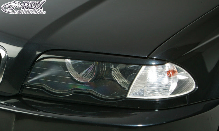 RDX headlight covers for the BMW 3 Series E46 Sedan and Touring (up to 2002) – image 4 of 4