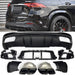 Rear Diffuser + Exhaust Tips Mercedes GLE W167 AMG Line (2019-2023) – Black