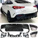 Rear Diffuser + Exhaust Tips Mercedes GLE C167 AMG Line (2019-2023) – Black