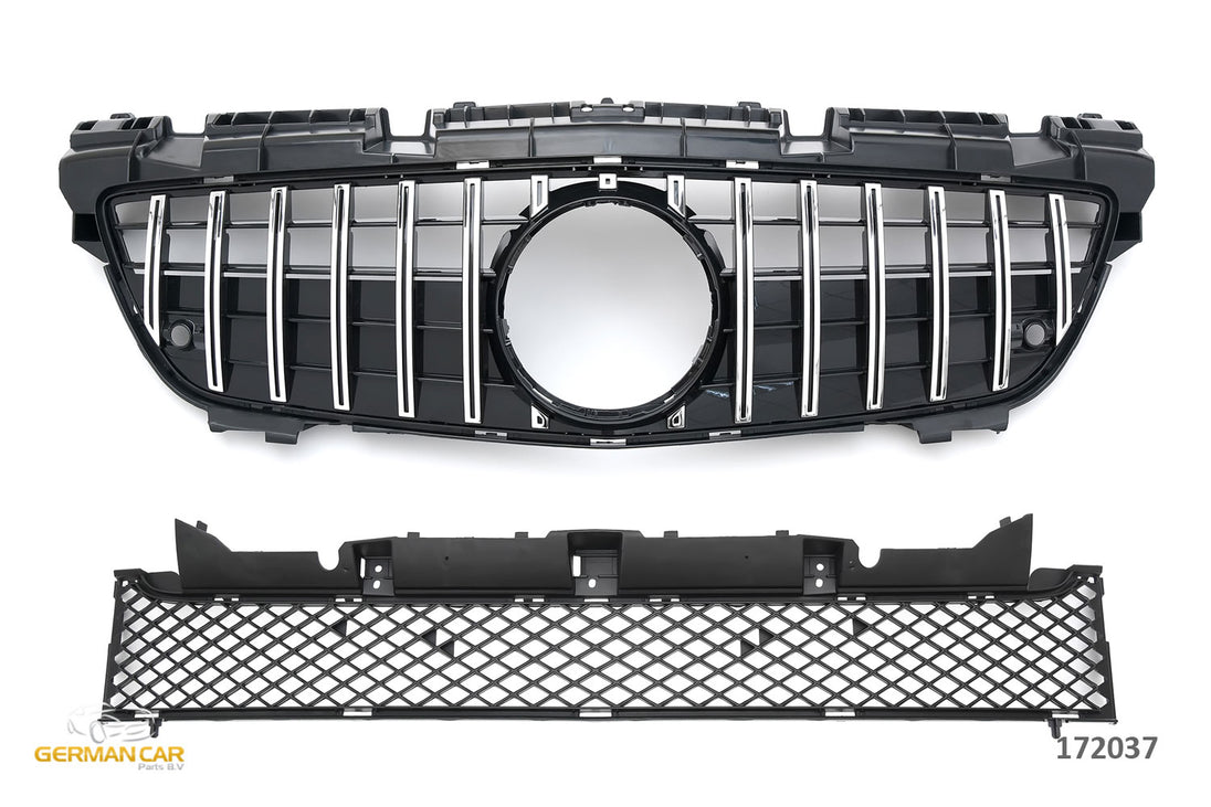 Grille Mercedes SLK R172 (2011-2016) – Black / Chrome – view 3