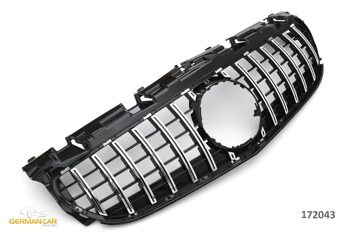 Grille Mercedes SLC R172 (2016-2020) – Black / Chrome