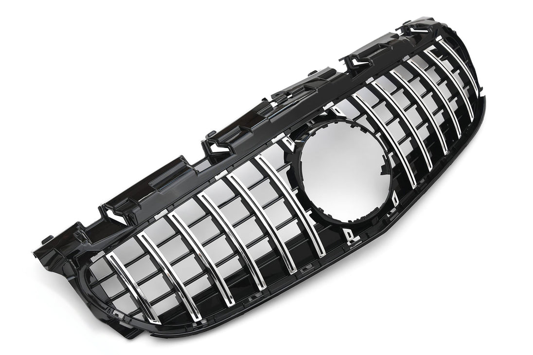 Grille Mercedes SLC R172 (2016-2020) – Black / Chrome – view 2
