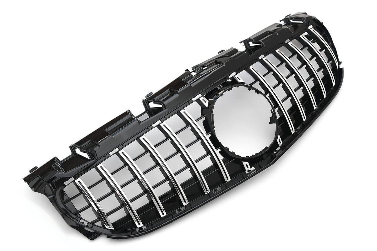 Grille Mercedes SLC R172 (2016-2020) – Black / Chrome – view 2