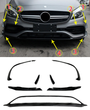 Front Splitter Mercedes A-Class W176 AMG Line Facelift (2015-2018)