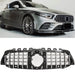 Grille Mercedes A-Class W177 / V177 Pre-Facelift (2018-2022) – Black / Chrome