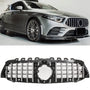 Grille Mercedes A-Class W177 / V177 Pre-Facelift (2018-2022) – Black / Chrome