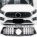 Grille Mercedes A-Class W177 / V177 Pre-Facelift (2018-2022) – Gloss Black – view 2