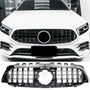 Grille Mercedes A-Class W177 / V177 Pre-Facelift (2018-2022) – Gloss Black – view 2