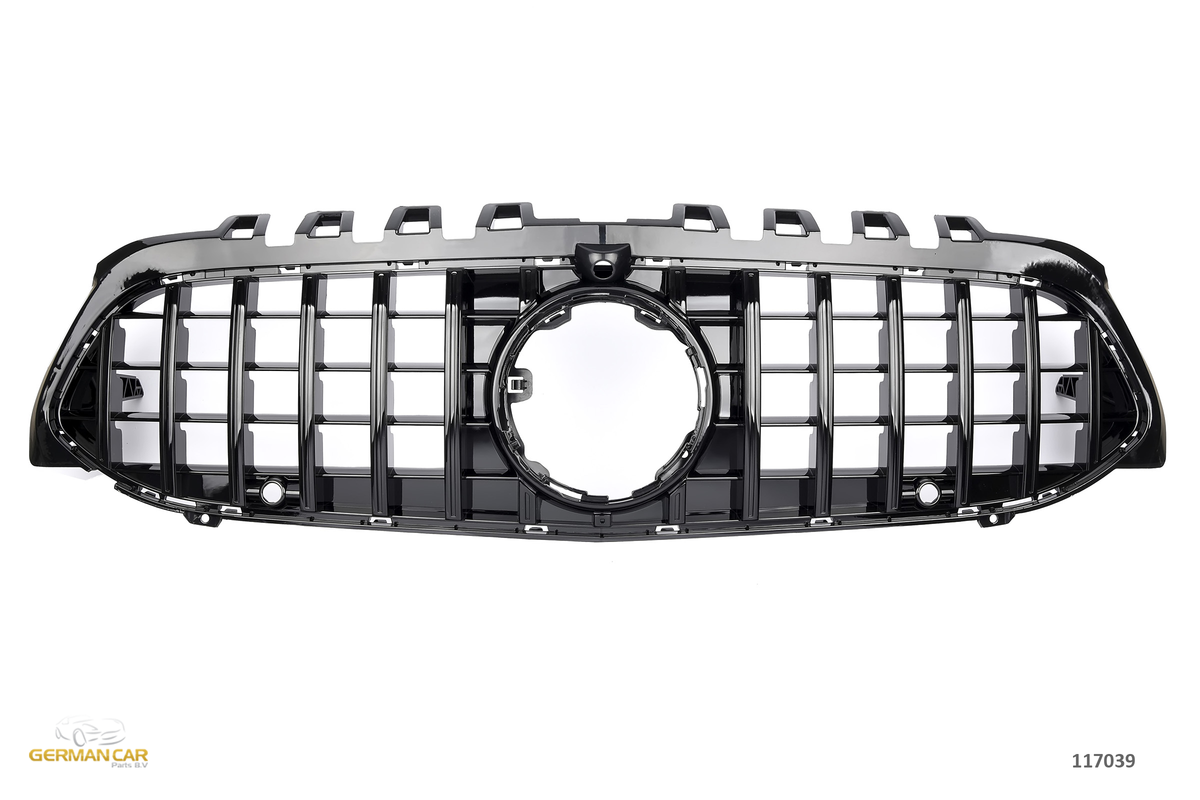 Grille Mercedes A-Class W177 / V177 Pre-Facelift (2018-2022) – Gloss Black – view 4