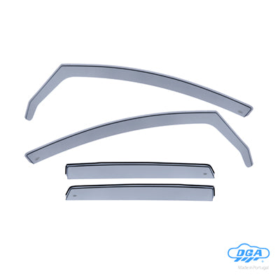 DGA wind deflectors for Opel Astra J