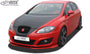 RDX VARIO-X front lip splitter for the SEAT Leon 1P facelift (2009+, not FR or Cupra) – image 1 of 5