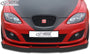 RDX VARIO-X front lip splitter for the SEAT Leon 1P facelift (2009+, not FR or Cupra) – image 4 of 5