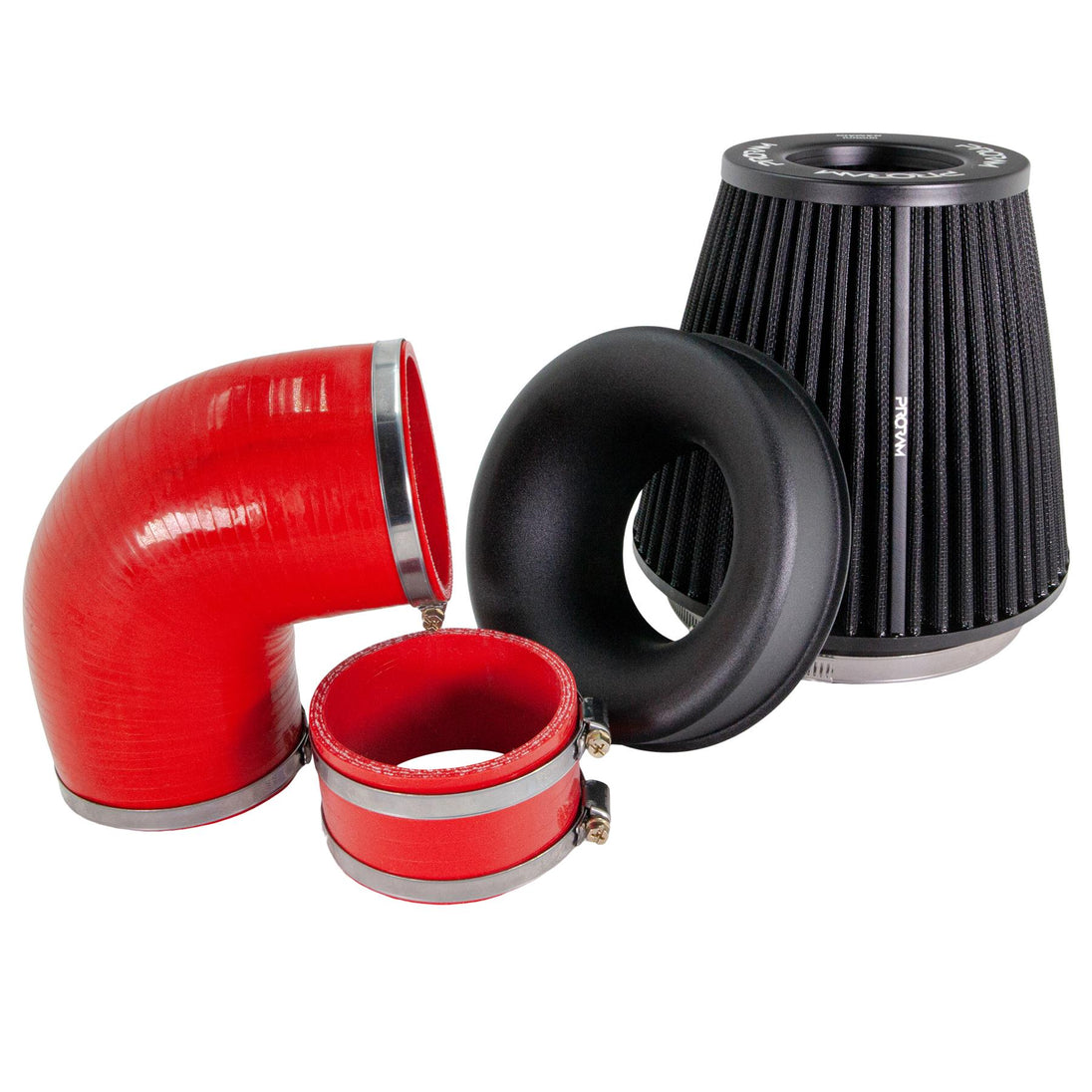 Induction Kit Ford Focus ST 225, Red, without ECU Holder – Ramair PRORAM PRK-225-RD – image 2