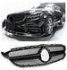 Grille Mercedes C-Class W205 / S205 / C205 / A205 Avantgarde / AMG Line (2018-2021) – Gloss Black