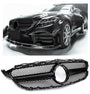 Grille Mercedes C-Class W205 / S205 / C205 / A205 Avantgarde / AMG Line (2018-2021) – Gloss Black